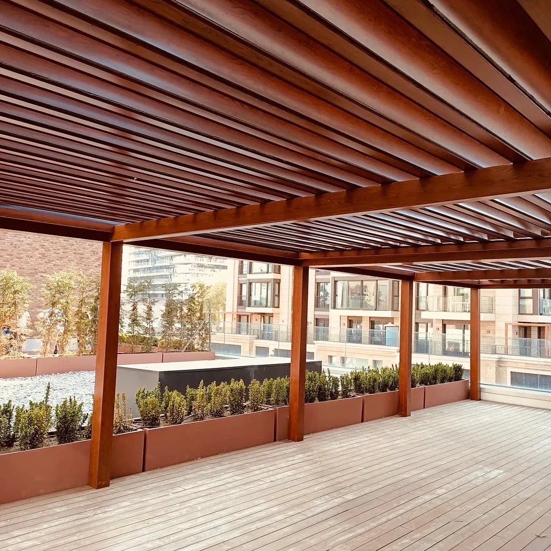 Bioklimatik Pergola uygulama 2