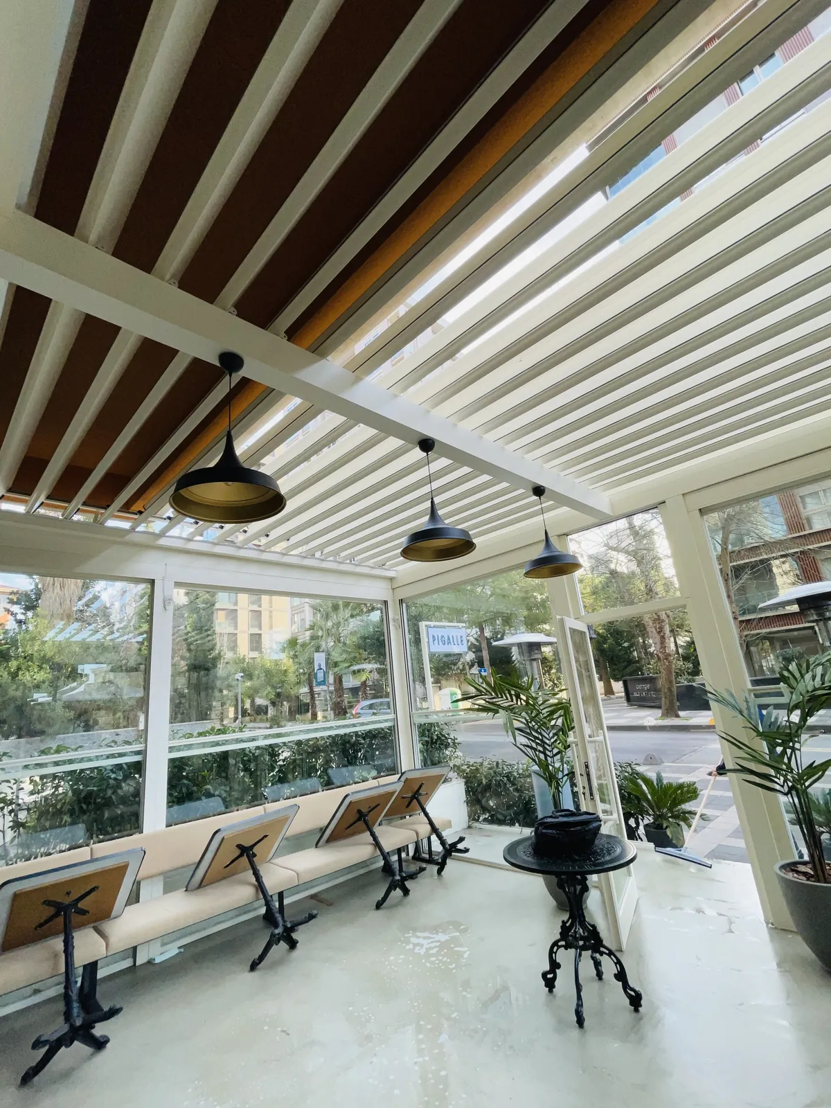 Bioklimatik Pergola uygulama 5