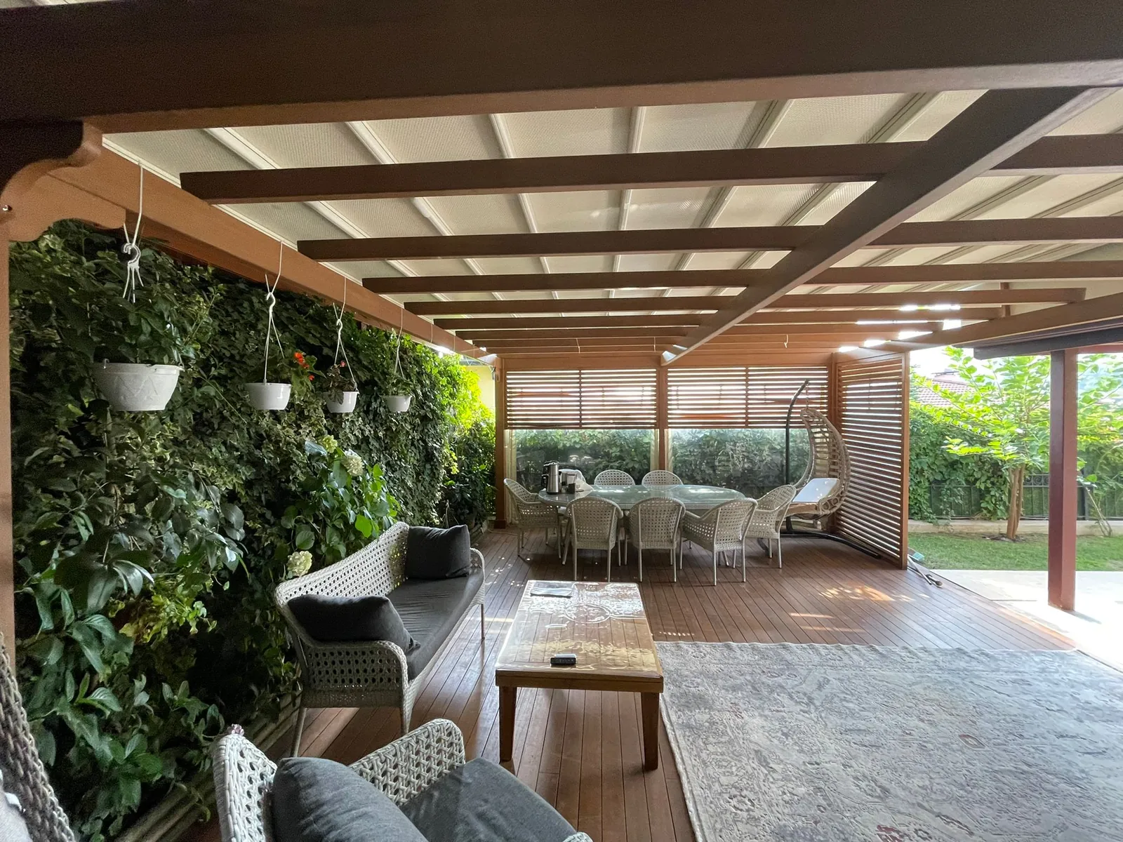Pergola Tavan uygulama 1